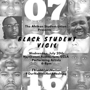 Flyer courtesy of the UCLA Afrikan Student Union.