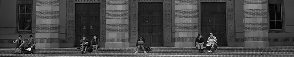 Header image of students at UCLA