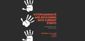 banner graphic for ucla event on anti-asian discrimination