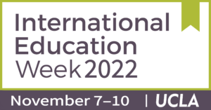 logo for international education week 2021 (november 7-10, 2022)