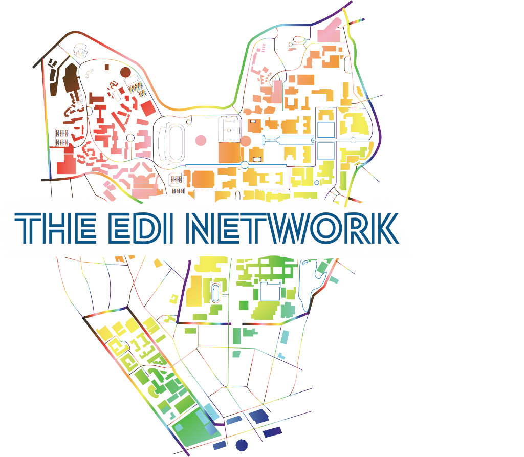 map of ucla with rainbow gradient