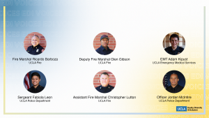 edi voices issue on first responders, part 2, featuring quotes from Chief Ricardo Barboza, Firefighter Glen Gibson, EMT Adam Kipust, Sergeant Fabiola Leon, Captain Christopher Lutton, and Officer Jordan McIntire