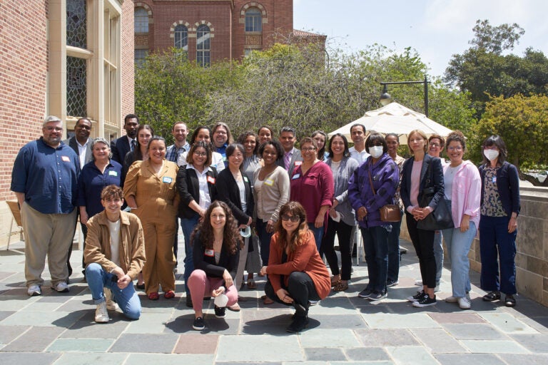 group photo of ucla office of equity, diversity and inclusion team