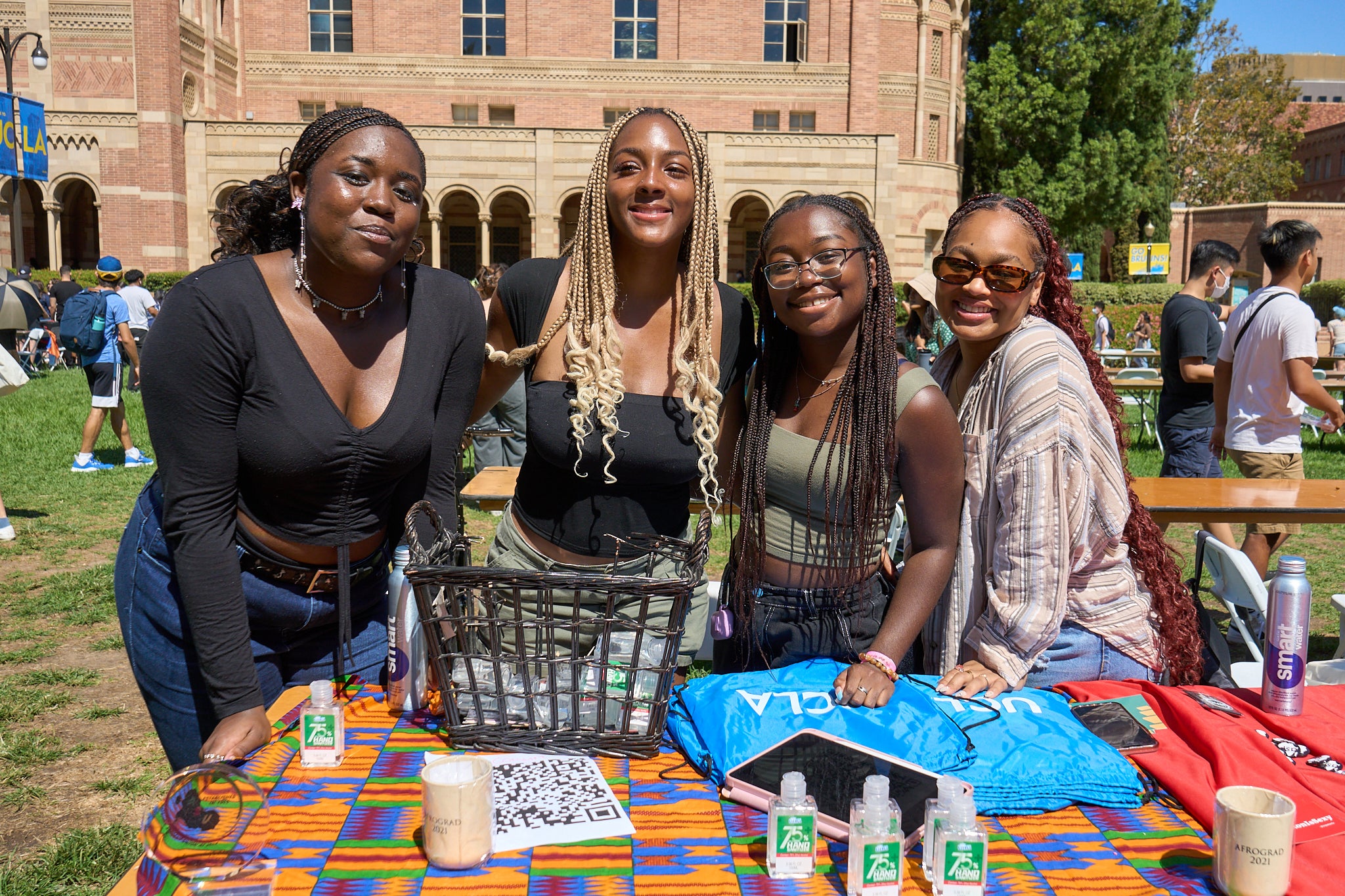 ucla academic supports program representatives at the 2022 ucla enormous activities fair
