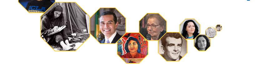 visual timeline of latinx bruin alumni and significant moments in latino bruin history