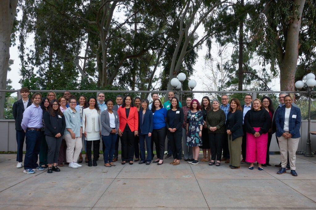 group photo of ucla office of equity, diversity and inclusion team